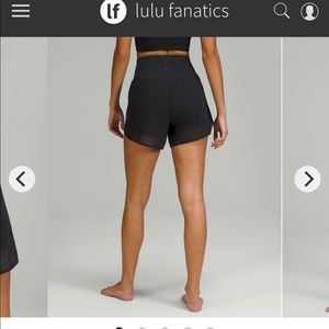 Nulu and Mesh High-Rise Yoga Short 3.5"